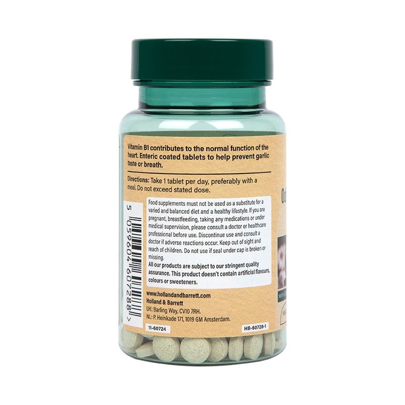 Holland & Barrett Enteric Coated Odourless Garlic 500mg