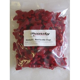 Gimbals Licorice Scottie Dogs Red 2 Pounds