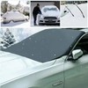 Magnetic Windshield Snow Cover for Winter Weather – 5-Magnet Frost