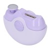 Electric Nail Clipper Round Anti Pinch USB Rechargeable Safety Electric