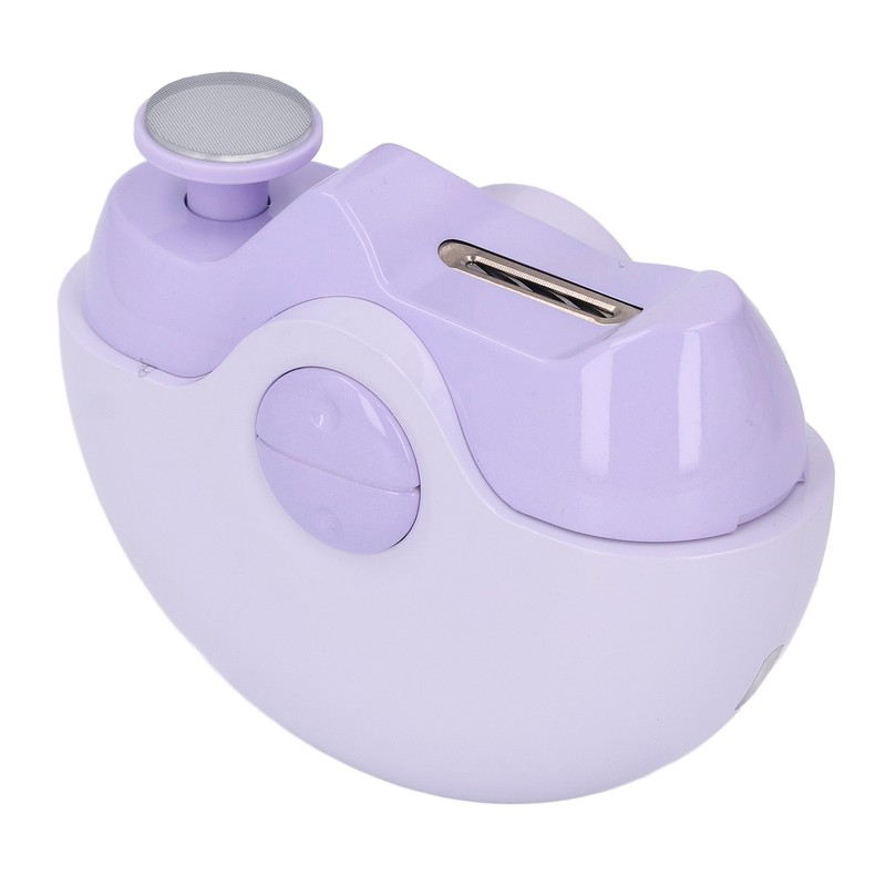 Electric Nail Clipper Round Anti Pinch USB Rechargeable Safety Electric