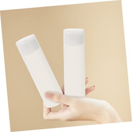PACKOVE 2Pcs Travel Empty Liquid Containers Compact Clamshell Bottles for Cosmetics for Lotion Shampoo and Sunscreen Durable Leak Design