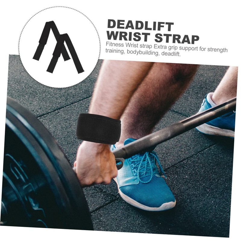 BESPORTBLE 5 Pairs Weightlifting Wrist Strap Gym Wrist Wrap Deadlift