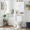 UTEX Over The Toilet Storage Cabinet, Over Toilet Bathroom Organizer