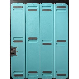 TOADFISH Stowaway Folding Cutting Board w/ Knife Sharpener 12" x 16" + Case  NEW