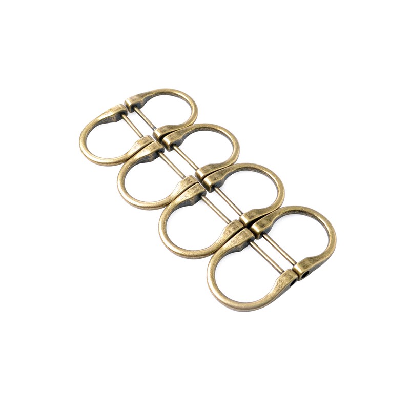 Bobeey 8pcs 3/4 inch D-Rings Horseshoe Shape U Shape D