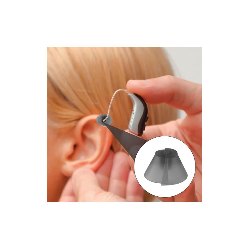 14 PCS Hearing Aid Tulip Dome Replacement Compatible with GN
