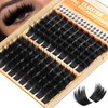 Thick Eyelash Clusters 2 Styles Lash Clusters 8D Volume Individual
