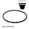sourcing map SPA-875 V-Belts Drive Belt 875mm Pitch Girth 13mm