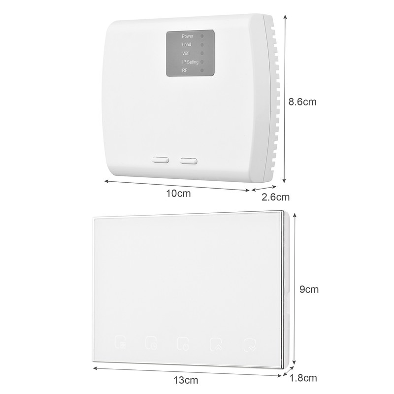 [通拓商品]Programmable Smart Digital Thermostat Room Temperature Controller with LED Touchscreen
