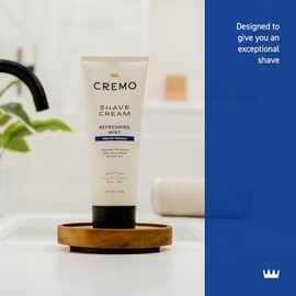 Cremo Cooling Shave Cream, Astonishingly Superior Shaving Cream for Men, 6 Fluid Ounce