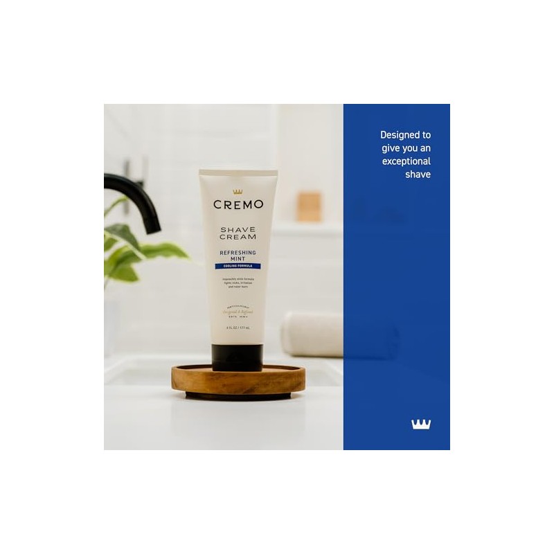 Cremo Cooling Shave Cream, Astonishingly Superior Shaving Cream for Men,