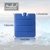 Freezer Blocks Mini Reusable Ice Brick Pack Freezer Cooler Blocks