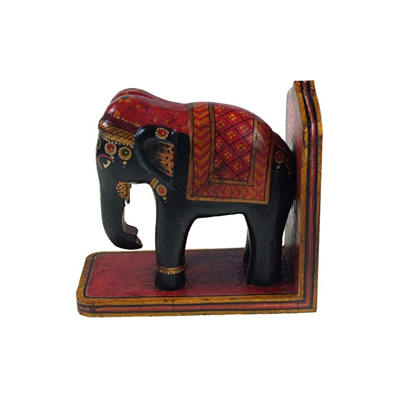GURU SHOP Elephant Bookend, 17 x 8 x 17 cm,