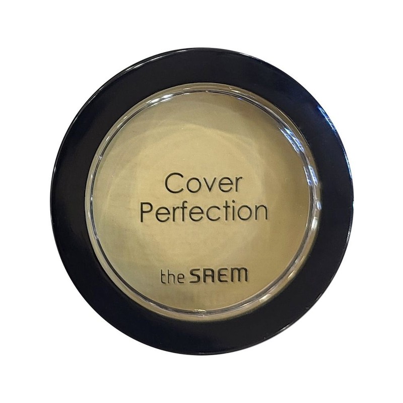 The Saem Cover Perfection Pot Concealer Green Beige / 더샘