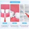 Duozhenzhu Interdental Brushes 4 Sizes, 360° Bendable Soft Picks Braces