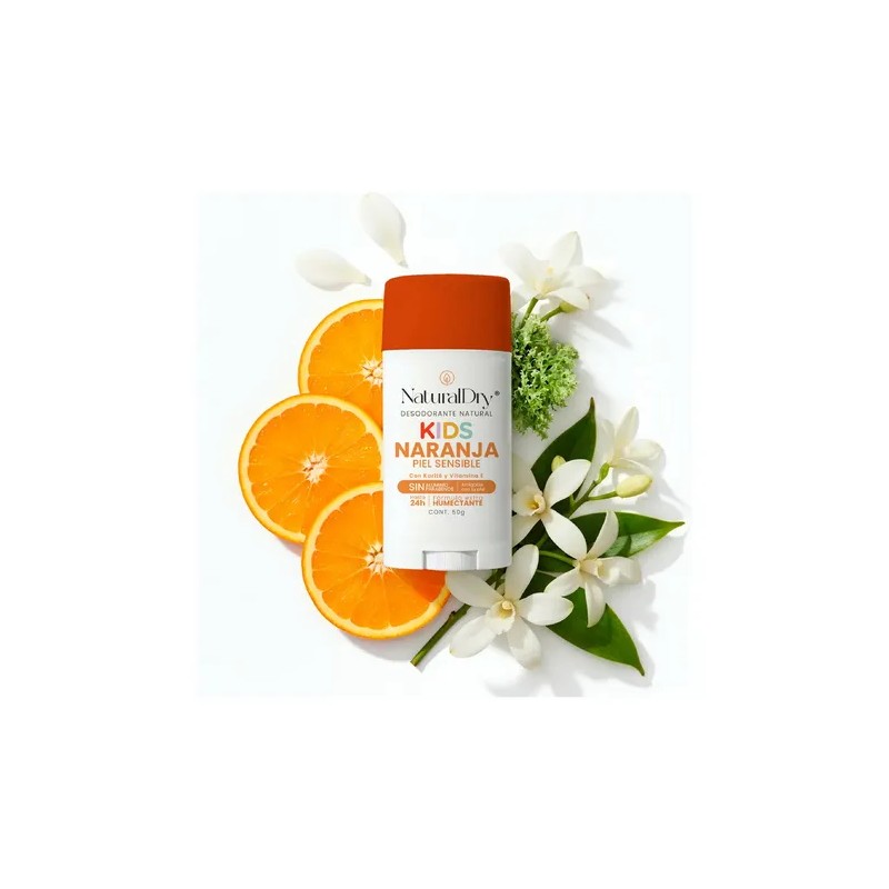 Desodorante barra Naturaldry Desodorante naranja pack de 2 u