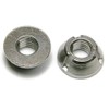 Tri-Groove Tamper Proof Security Nuts 316 Stainless Steel 1/2"-13 - Qty 1