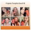 Aceite De Semilla De Calabaza Orgánico 100% Puro Para Cabell