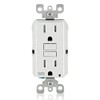 Leviton GFCI Weather-Resistant Outlet, 15 Amp, Self Test, Tamper-Resistant with