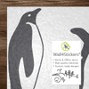 Penguins jumping flying funny Vinyl Wall Sticker Decor Decal Mural