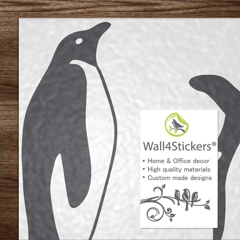 Penguins jumping flying funny Vinyl Wall Sticker Decor Decal Mural