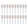 QUARKZMAN Pack of 20 Wool Felt Mounted Mandrel Points 10