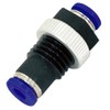 Niigata Seiki BeHAUS One-touch Tube Fitting Bulkhead Union P Tube Outer Diameter: 0.4 inches (10 mm) PMP10