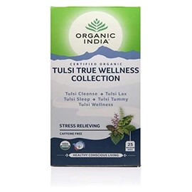 Organic India Tulsi True Wellness Collection 25 Teabags