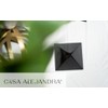 LA CASA DE ALEJANDRA | Pidamide de Obsidiana Negra (Grande)