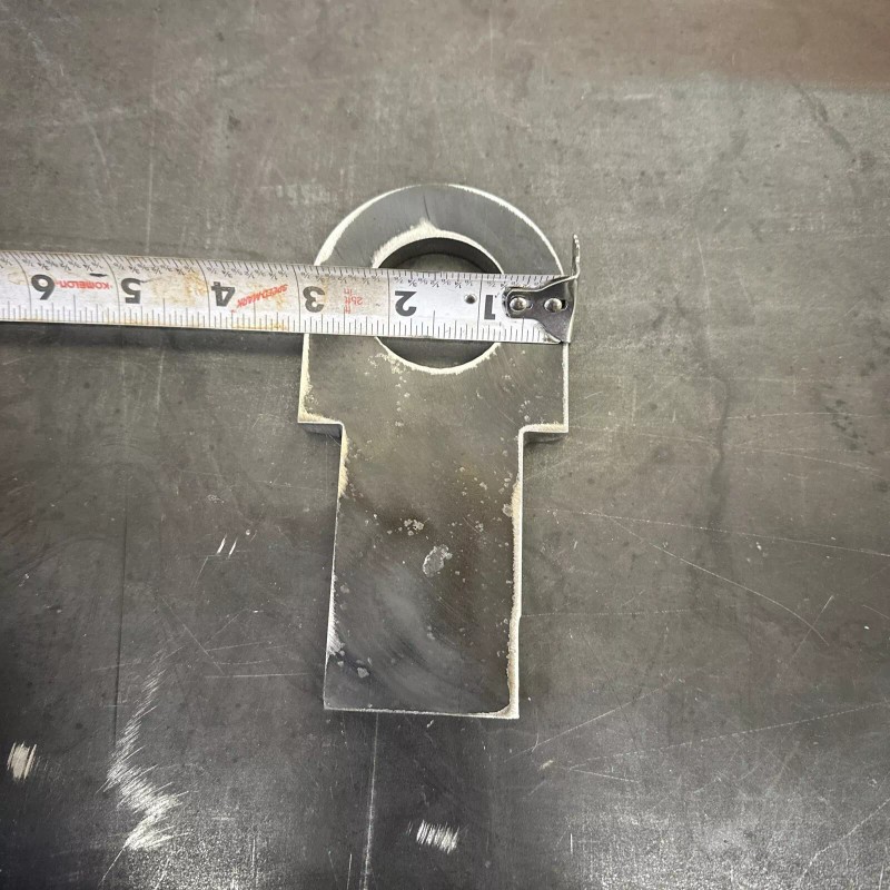 Unbranded Trailer Ramp Hinge Weld On 3/8 Plate 1 1/2