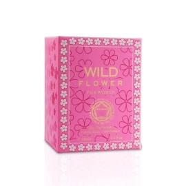 FRAGRANCE COUTURE Wild Flower Pink, Women Perfume Eau de Parfum Floral Notes Sweet Fresh 3.4 OZ