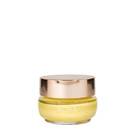 KORA Organics Hidratante con brillo de cúrcuma, hidrata, suaviza y rellena la piel, certificado orgánico, libre de crueldad, tamaño perfecto de viaje,