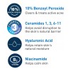Cerave Acne Control Con 10 % De Bpo Limpiador Facialespumoso