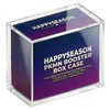 Happyseason Booster Box Acrylic Case, Magnetic Stacking Design, Rounded Edges,