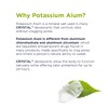 Crystal Mineral Deodorant Stick, Unscented 4.25 oz (Pack of 3)