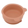 Silicone Baby Bowl Spoon Set with Bottom Suction Cup Ergonomic