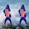THQZLH USA American Fish Wind Sock Patriotic Wind Socks for
