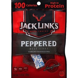 JACK LINKS 10000008421 1.25 oz Pepp Beef Jerky