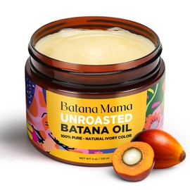 PREMIUM Cold-Pressed Batana Oil for Hair Growth, 100% Pure & Organic, No Burnt Smell, Hair Mask from Honduras, Fade Stretchmarks, All Natural