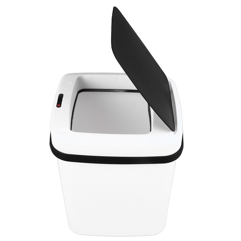 Smart Trash Can Large Capacity LED Light Automatic Motion Sensor