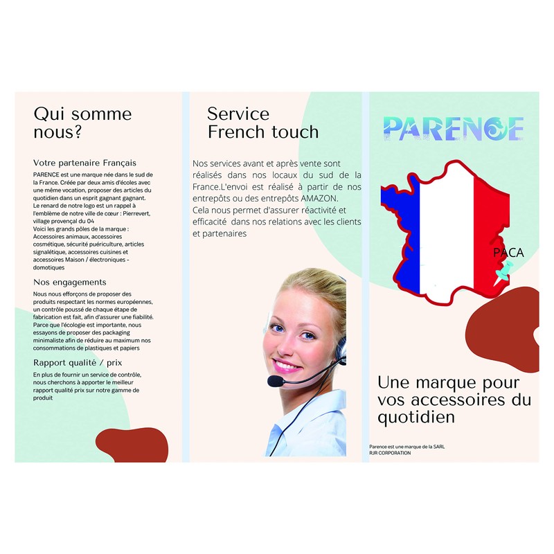 PARENCE Mini Balayette, Blue, Green, S