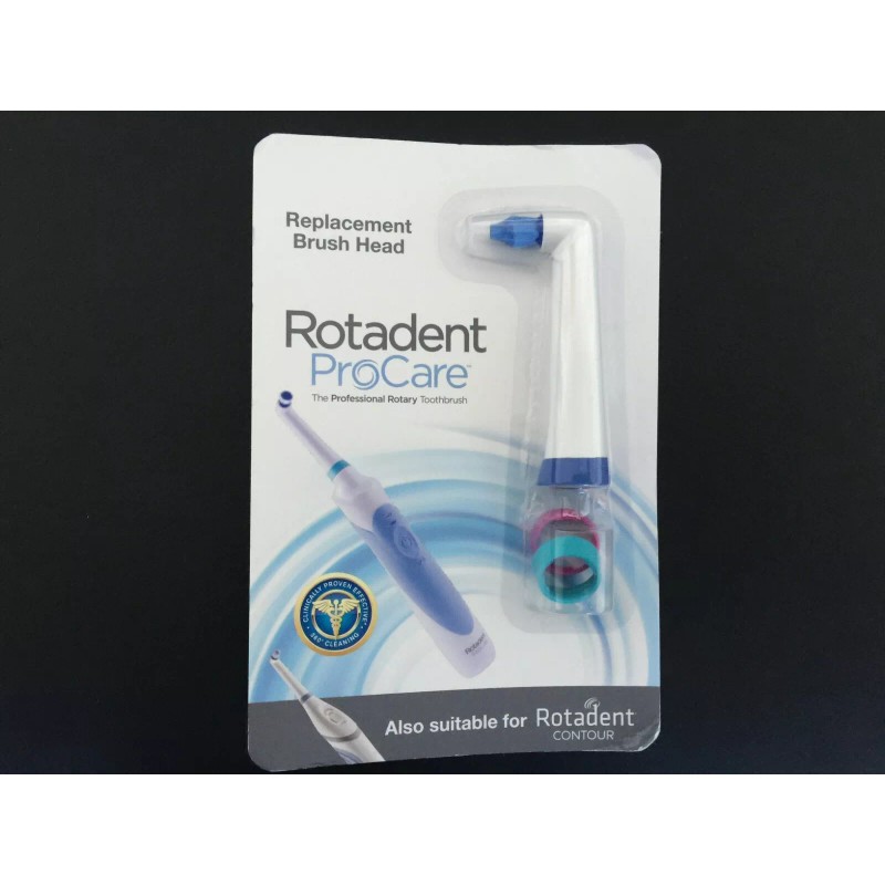 Rotadent 1 ROTADENT CONTOUR - PROCARE BRUSH HEAD SHORT POINTY