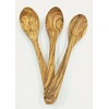 MARGOUMY Olive Wood Spoon for eating 8in, Hand Carved Soup