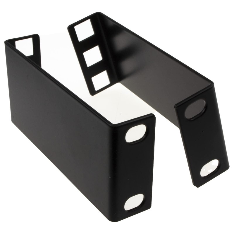 kenable 1U Rack Mount Data Cabinet Recessing Bracket with Cage