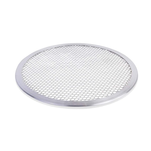 eZone 4 x Pizza Screen Baking Tray Aluminium Mesh Net
