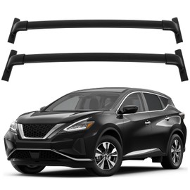 SCITOO Roof Rack Cross Bars Fit For Nissan Murano 2015-2017 2019-2022 Black