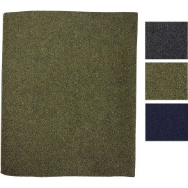 Rothco Warm Wool Winter Heavy Large Blanket Military Camping Survival Emergency Cover - Grey JUMBO.