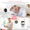 Baby Monitor Wireless Digital 2.4in LCD Video Audio Display with