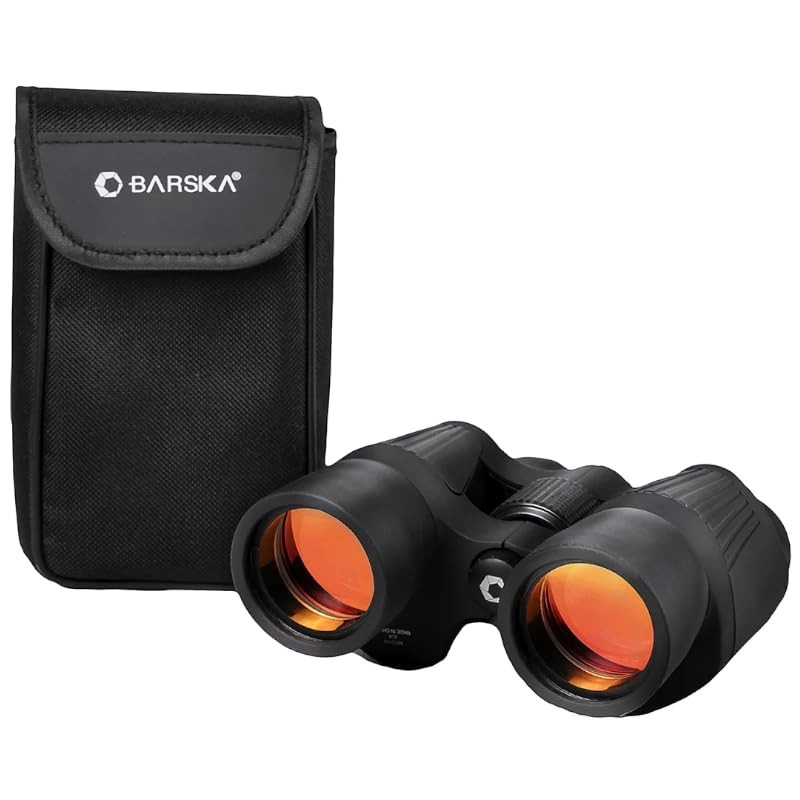 Barska 8x42mm X-Trail Binoculars – Compact High Power, Ruby Multi-Coated